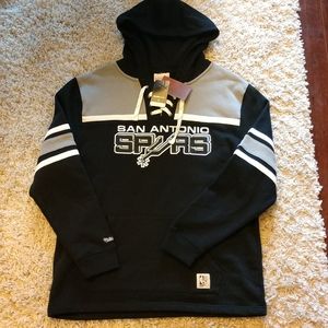 Mitchell & Ness San Antonio Spurs hooded fleece